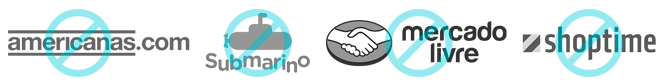não vende em outros sites