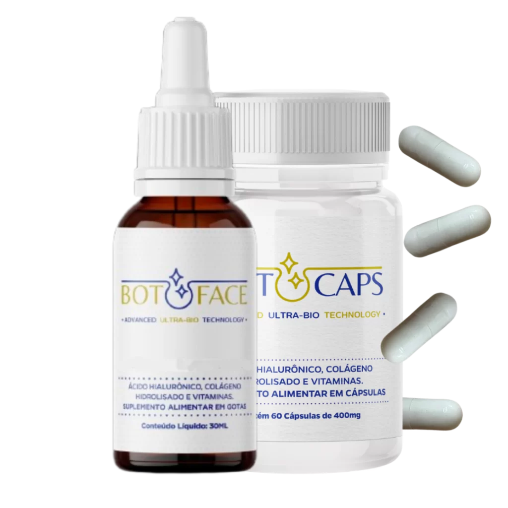 Botoface e Botocaps Dê adeus às Rugas e Flacidez em apenas 7 Dias! Experimente o poder do Botox Natural do BotoFace e BotoCaps e tenha a pele mais jovem agora!